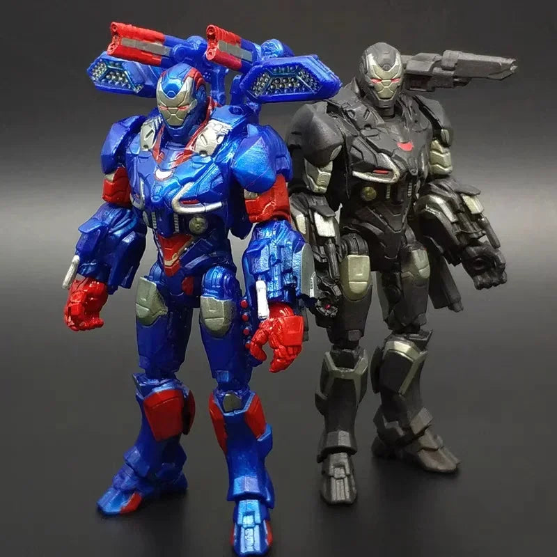 Figurine War Machine 3.75 pouces - Modèle Avengers articulé
