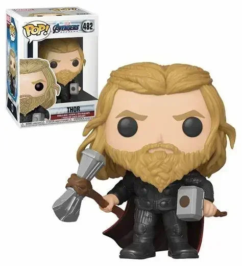 Funko Pop-figuur Avengers Thor - Endgame met Stormbreaker en Mjolnir #482