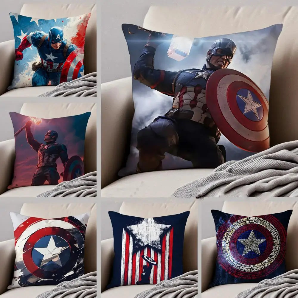 Kussenhoes Captain America - Klassiek schild
