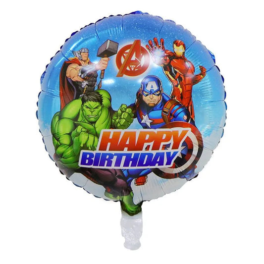 Avengers verjaardagsdecoratie - effen ballon