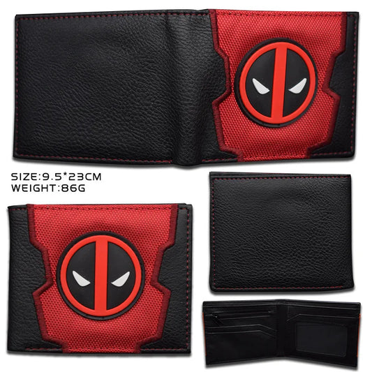 Avengers-portemonnee Deadpool – rode patch met meerdere foto’s