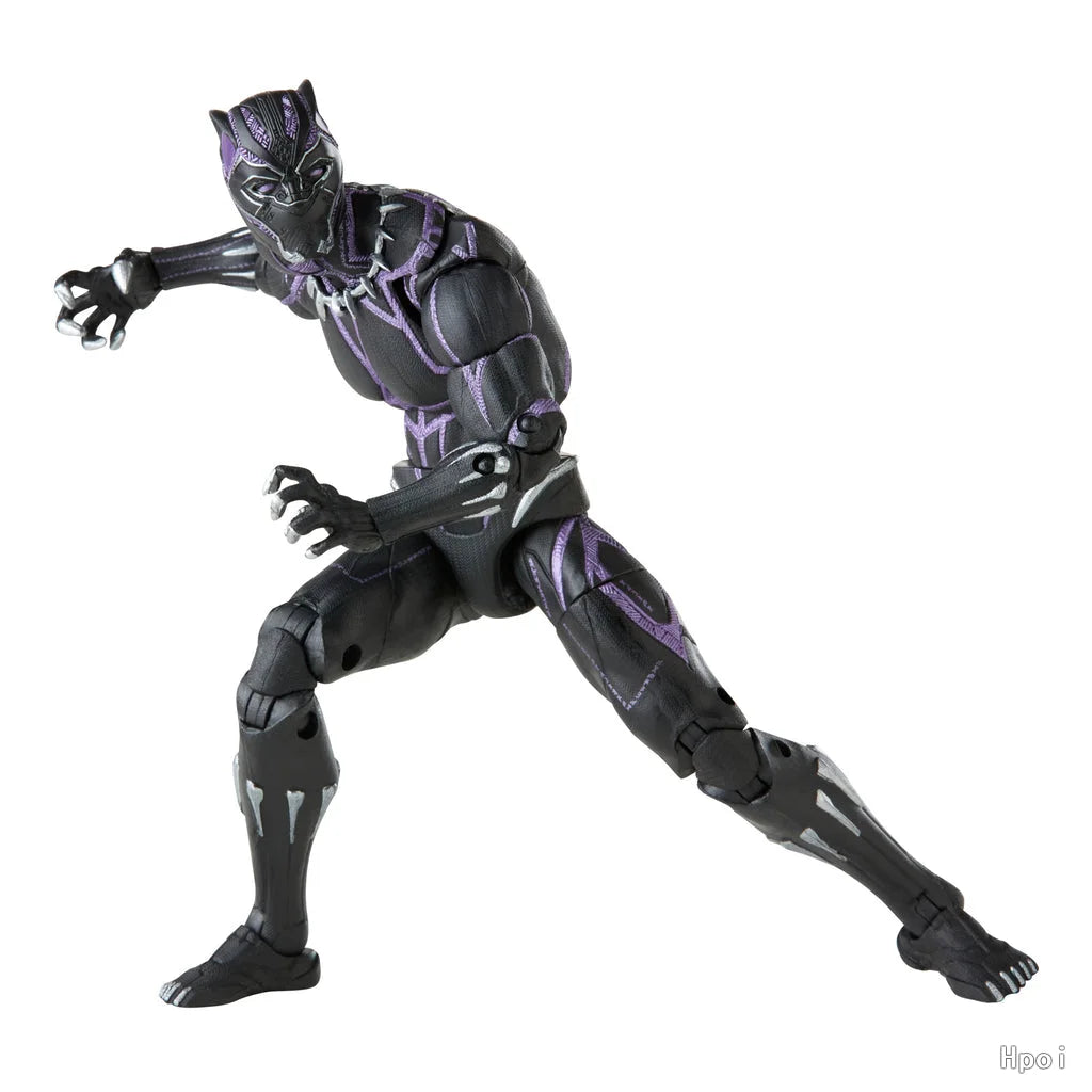 Figurine Hasbro Marvel Legends Black Panther - Costume noir et violet, articulée