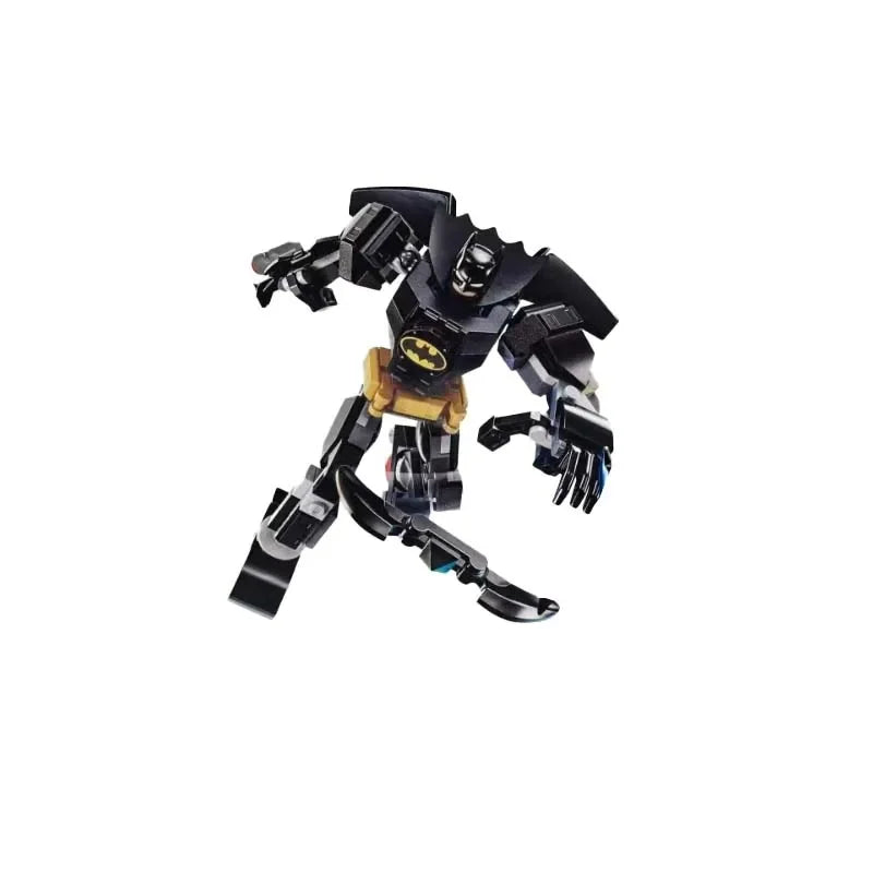 Set de blocs de construction Mecha Avengers - Captain America, Hulk, Wolverine et Thanos