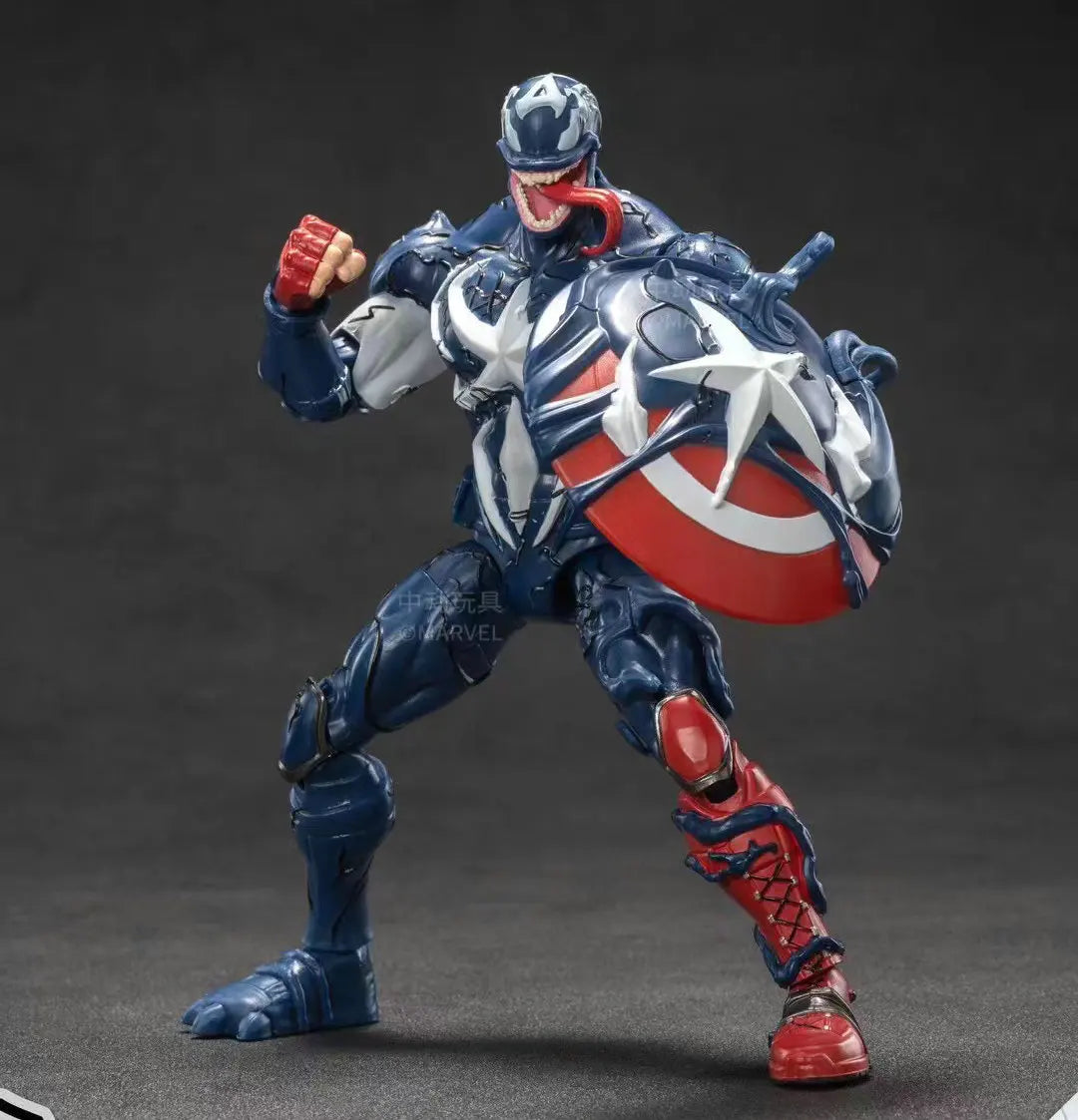 Captain America-figuurtje - Blauwe uitrusting