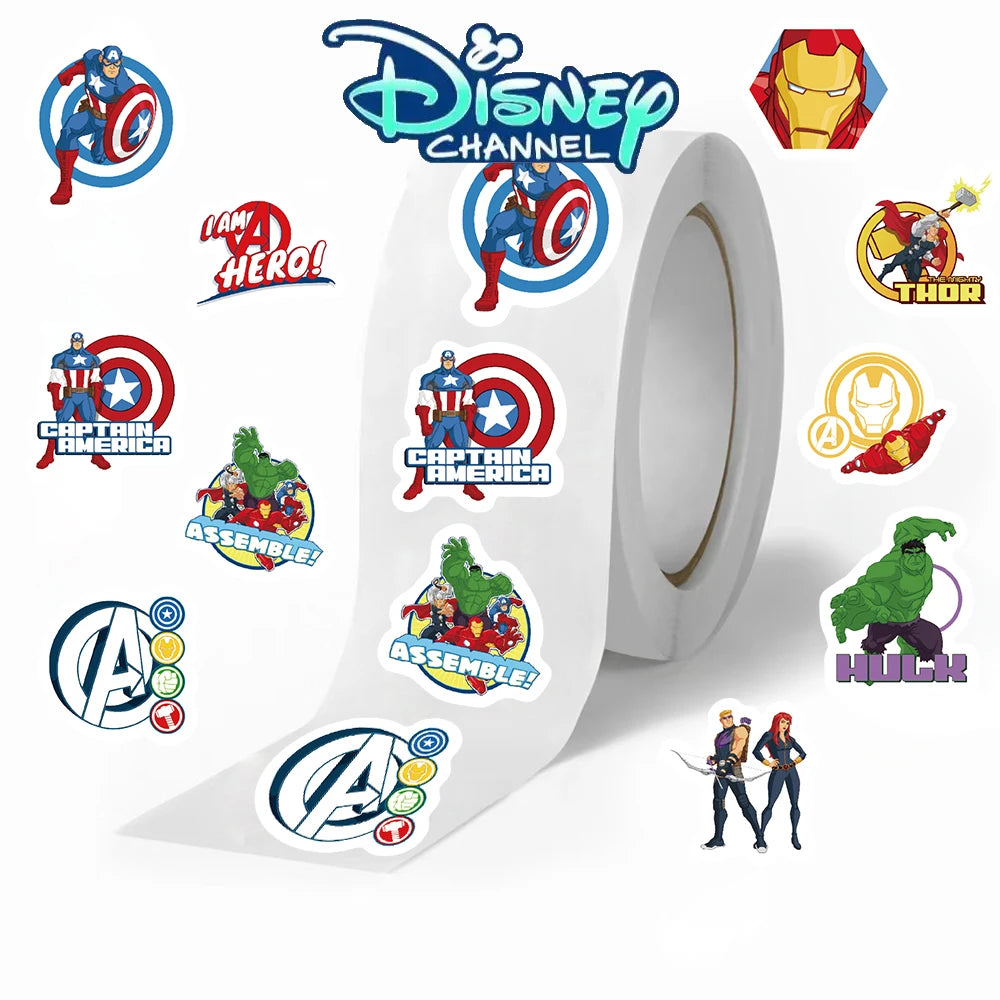 Disney Avengers-stickerrol - 500 superheldenstickers