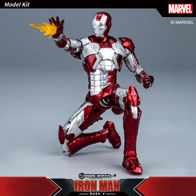 Fondjoy Iron Man MK5-figuur - Rood-zilveren pantser met box