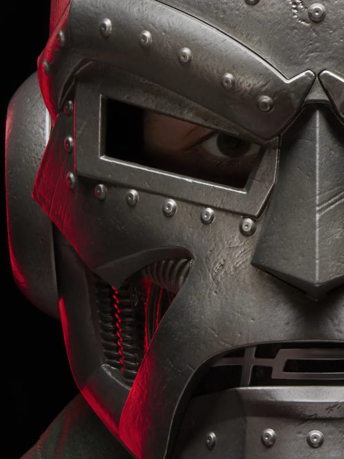 Doctor Doom-masker – zilverkleurige harshelm met cape