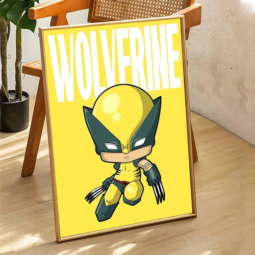 Wolverine-sticker - Muurdecoratie