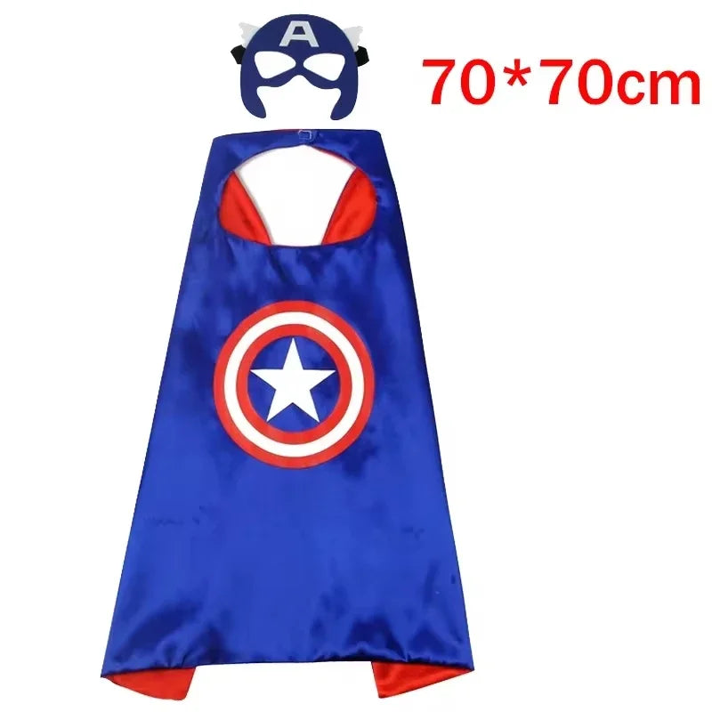 Captain America-kinderkostuum - Pak met schild, masker en cape
