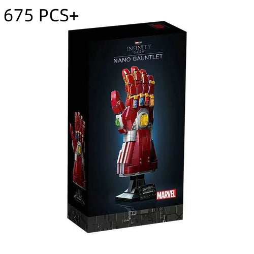 Avengers Nano Gauntlet-bouwstenenfiguurtje - Infinity Gauntlet, 675 onderdelen