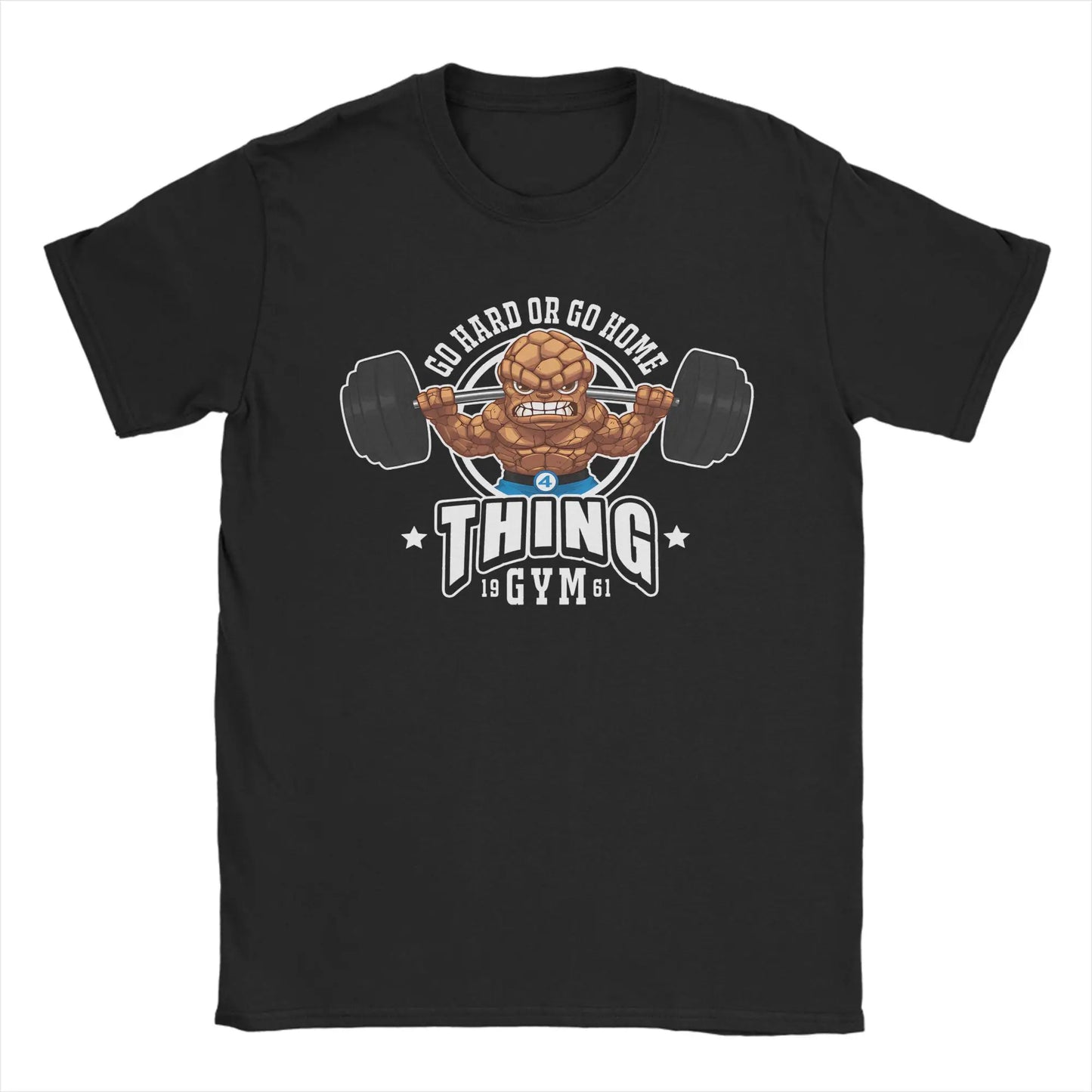 T-shirt The Fantastic 4 First Steps - Affiche rétro bleue, unisexe