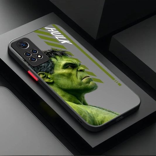 Xiaomi-hoesje Avengers Hulk – profiel met grijze tekst