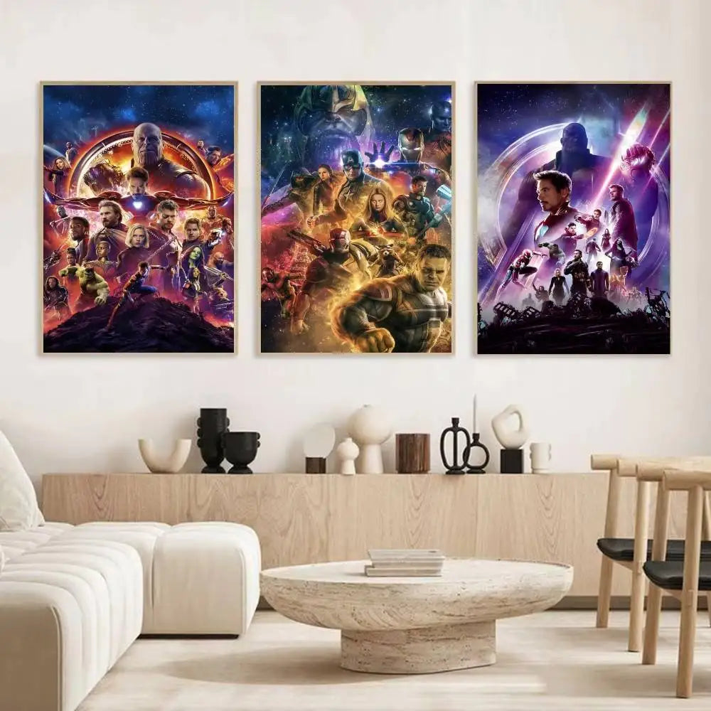 Avengers Infinity War-poster - Veelkleurig Portretontwerp