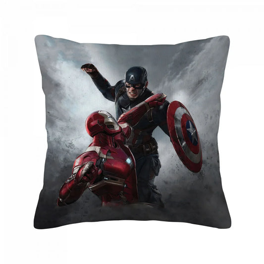 Kussensloop Captain America vs Iron Man - Civil War