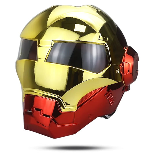 Iron Man Avengers-helm - Gele en rode cosplay
