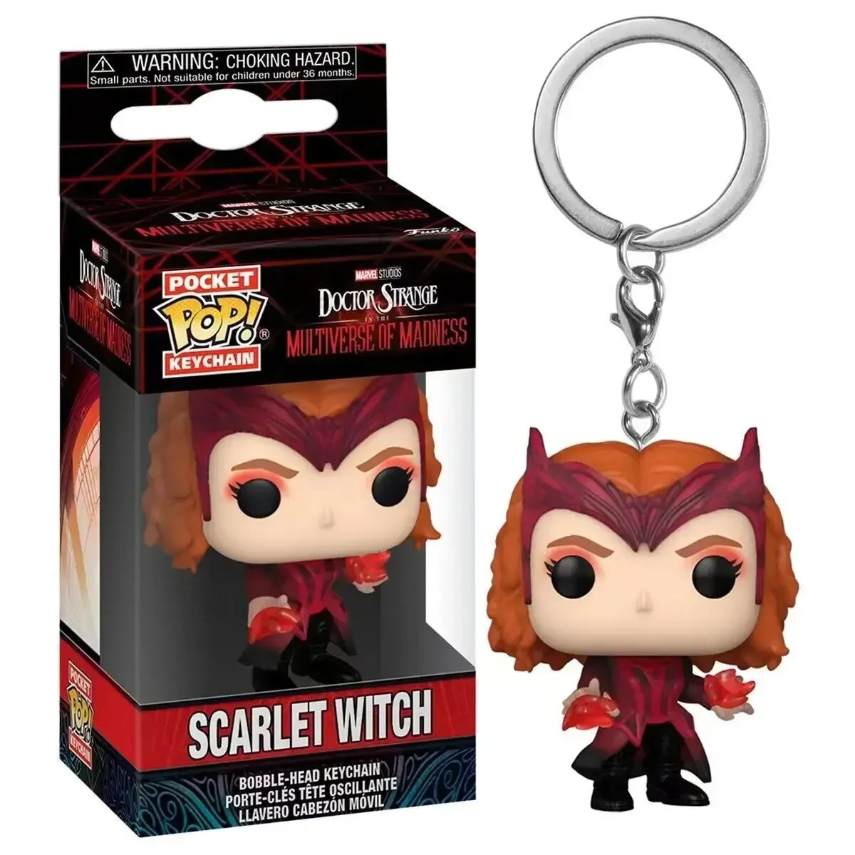 Funko Pop Avengers Scarlet Witch-sleutelhanger - Multiverse of Madness
