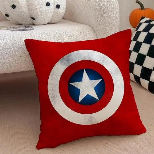 Kussenhoes Captain America - Heroïsche actie