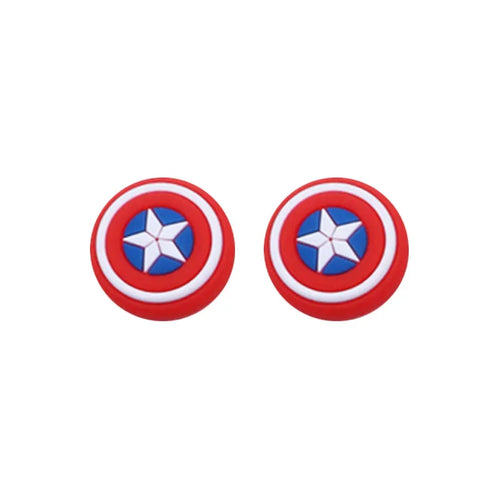 Captain America-controllergrip - Rood-blauw schild