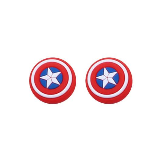 Captain America-controllergrip - Rood-blauw schild