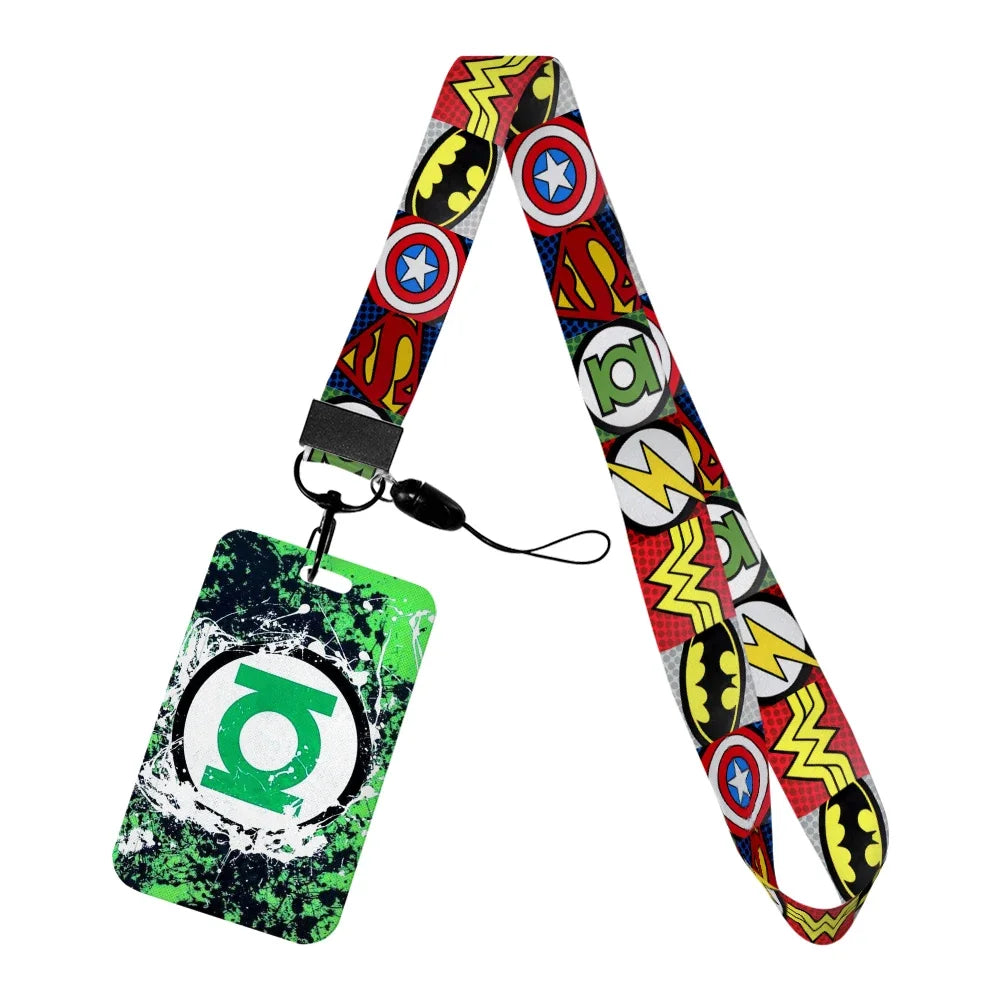 Green Lantern-badgehouder - groen spatlogo