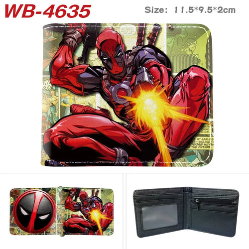 Avengers-portemonnee Deadpool – zwarte en rode ogen