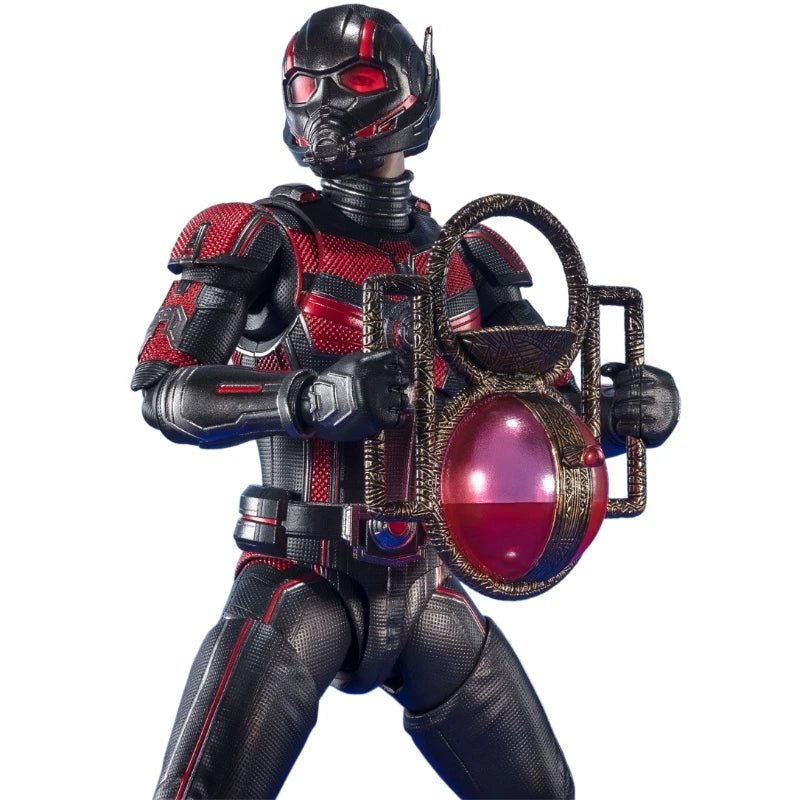 S.H.Figuarts Ant-Man-figuurtje - Bandai Quantumania, rood-zwart pak