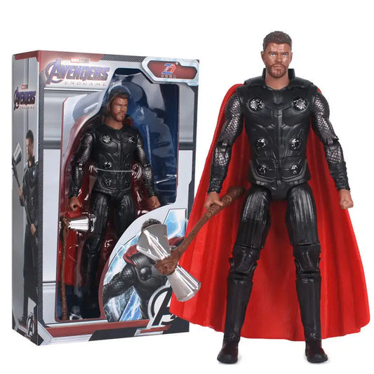Thor-figuurtje - Rode cape en hamer