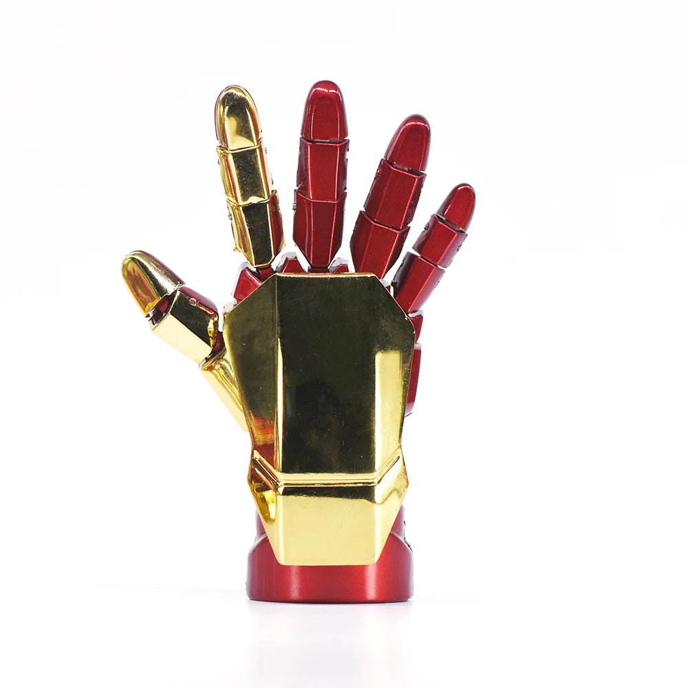 Iron Man-robot hand-USB-stick - Rood en goud, 4 tot 512GB