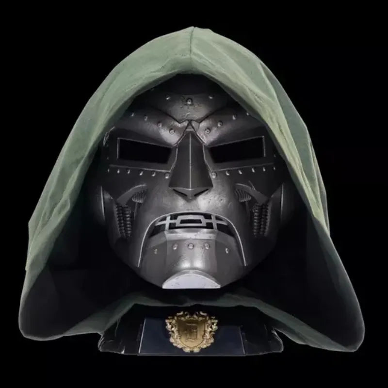 Doctor Doom-masker – zilverkleurige harshelm met cape