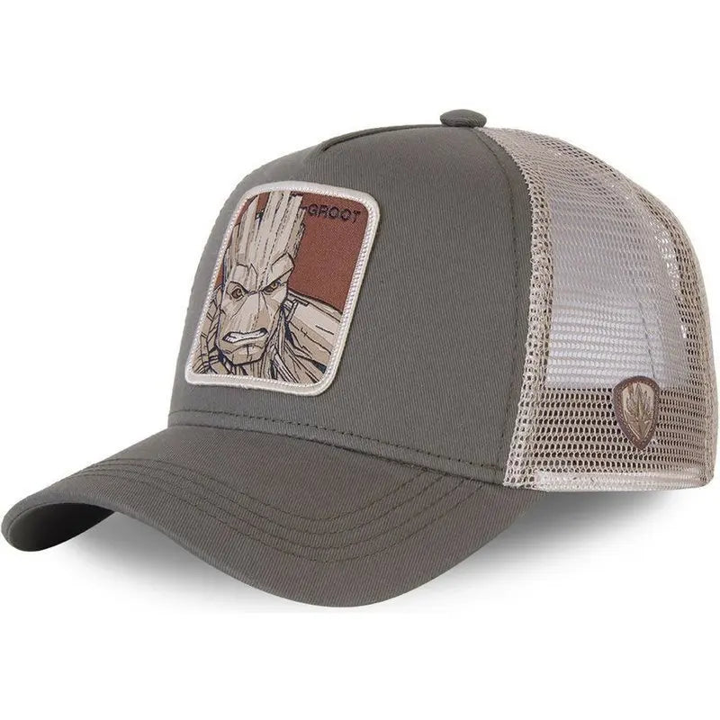 Groot-pet - grijs en beige