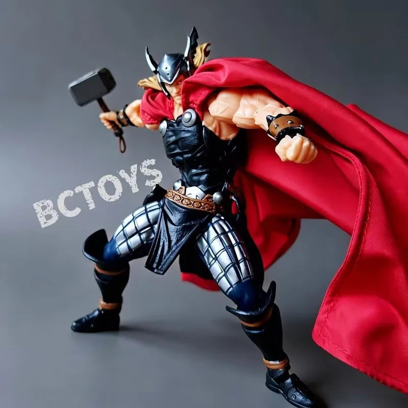 Thor Revoltech Yamaguchi-figuur - Gearticuleerde comicstijl van BC Toys