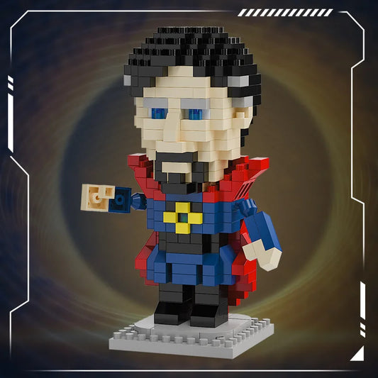 Avengers Doctor Strange Chibi Bouwstenen - Rode Cape