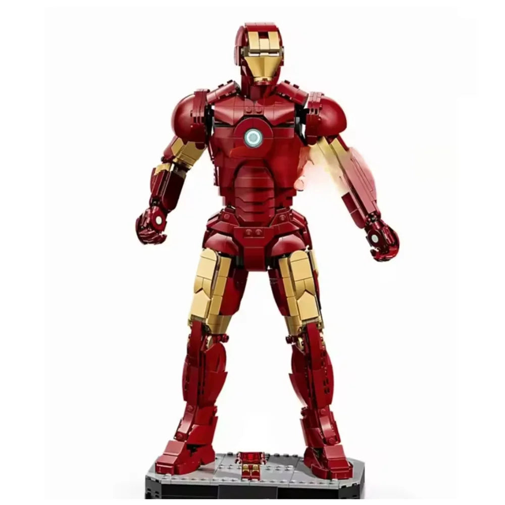 Iron Man-figuurtje - bouwblokken