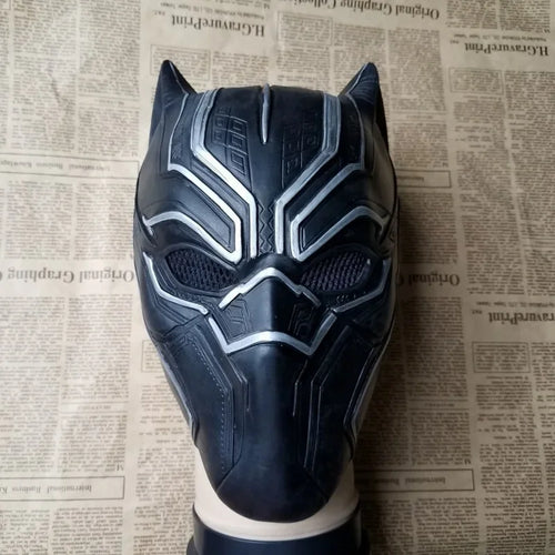 Black Panther-cosplaymasker - Realistische siliconen integraalhelm