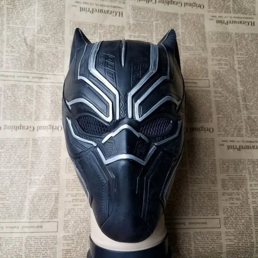 Black Panther-cosplaymasker - Realistische siliconen integraalhelm