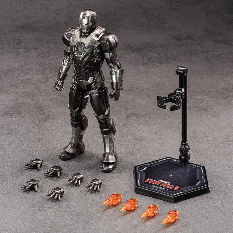 ZD Toys Iron Man MK39 Starboost-figuur - Teal-variant