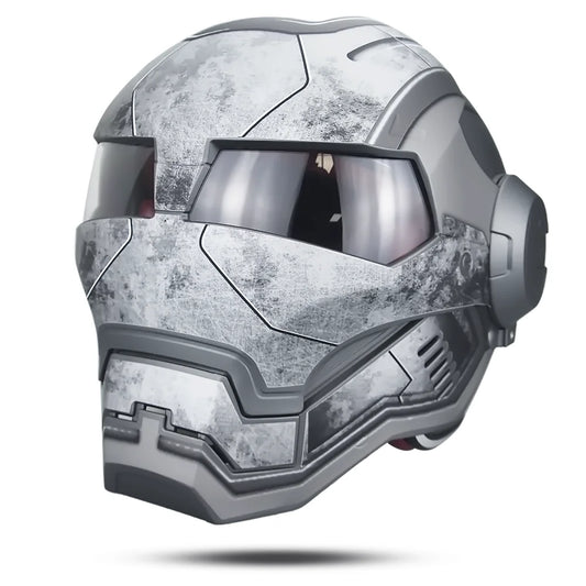 Iron Man Avengers-helm - Matte War Machine-krijgerscosplay