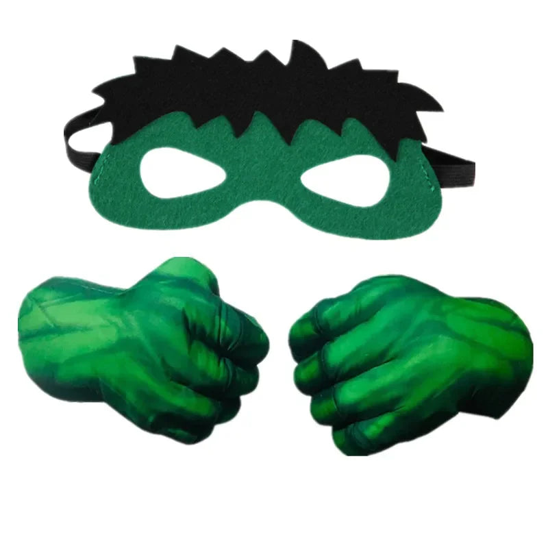 Avengers Hulk-gevechtshandschoenen voor kinderen - Masker en vuisten