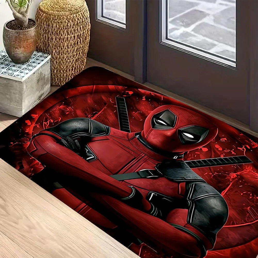 Marvel Deadpool-mat - Ontwerp met gekruiste armen in bloedrood