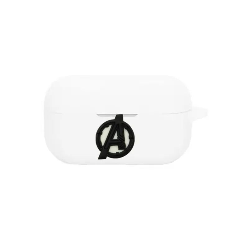 Avengers-hoesje voor oordopjes - Wit A-logo