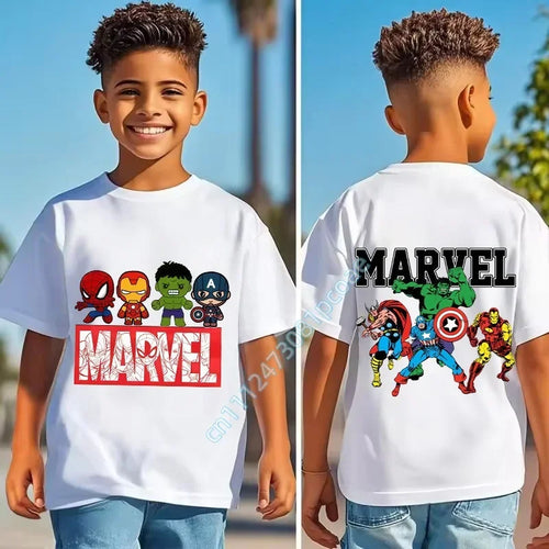 Marvel T-shirt voor kinderen - Varsity-logo van de heldengroep