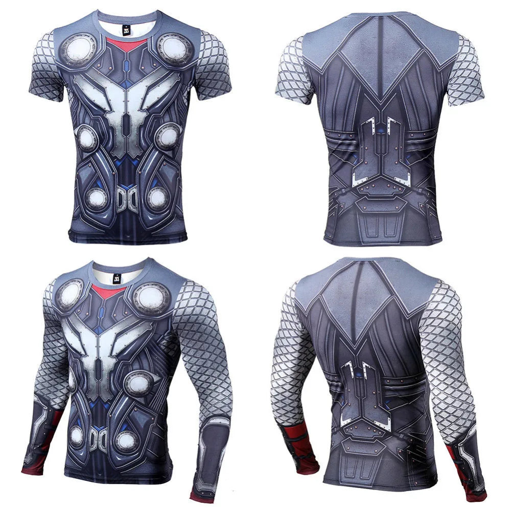 Avengers Thor 3D-T-shirt - Rood
