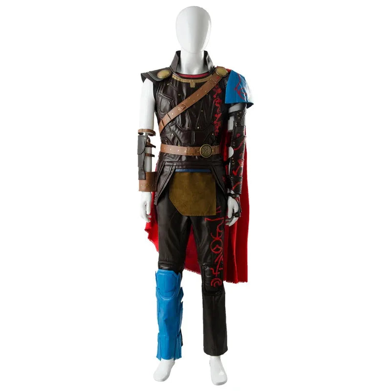 Thor Ragnarok-cosplaykostuum - Gladiatoroutfit met cape