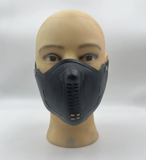 Winter Soldier-masker - zwart tactisch latex