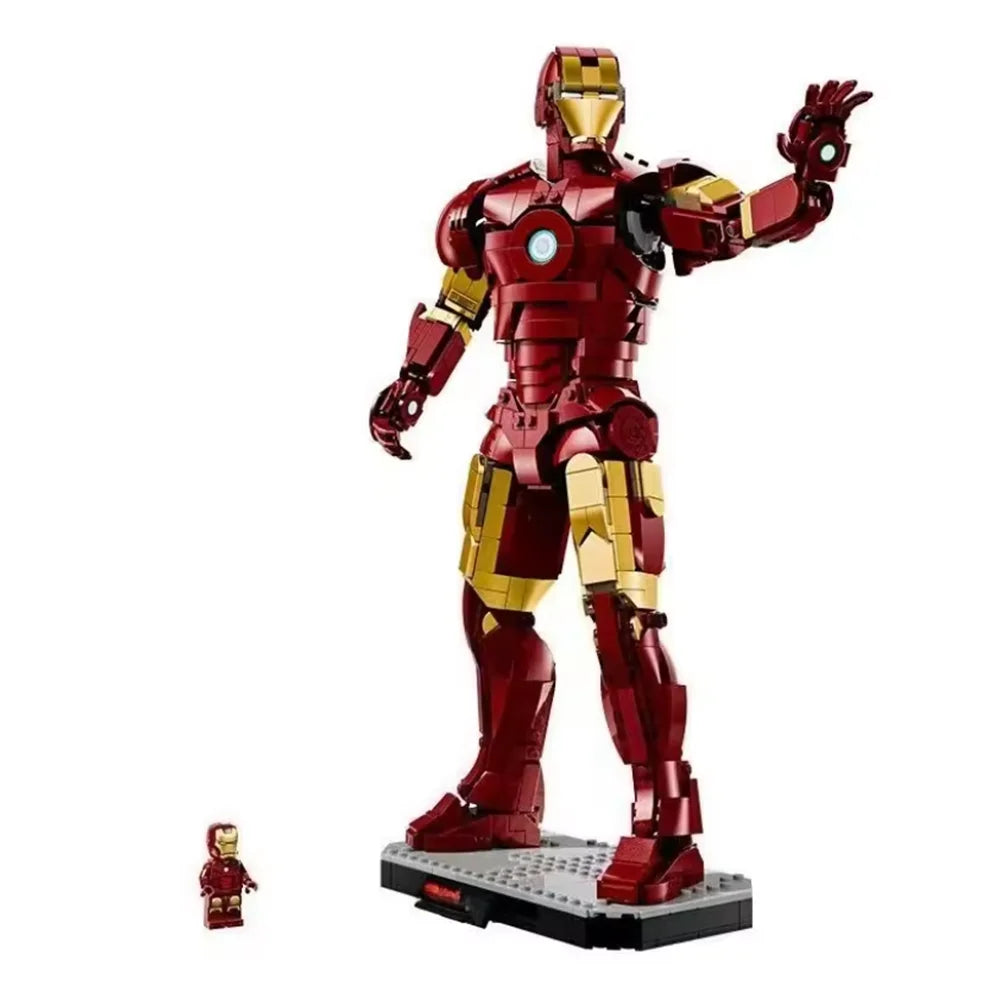 Iron Man-figuurtje - bouwblokken