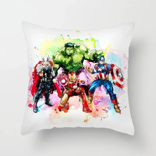 Kussenhoes Avengers Groep - Kleurrijke strip