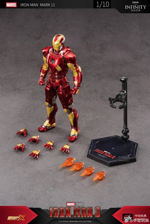 ZD Toys Iron Man MK11-figuur - Tony Stark-actiefiguur
