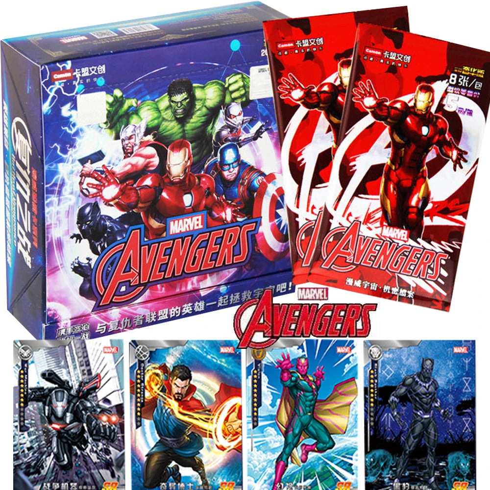 Boîte de cartes à collectionner Avengers - Édition Deluxe