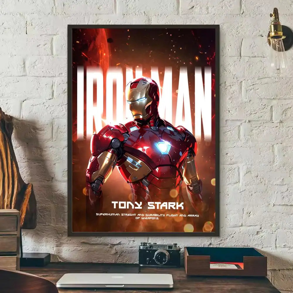 Iron Man-sticker - Klaar voor de Strijd