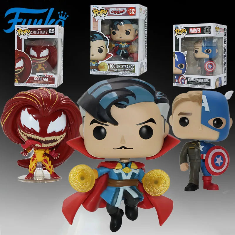 Funko Pop Marvel Scream-figuur - Rood-gele symbioot #1026